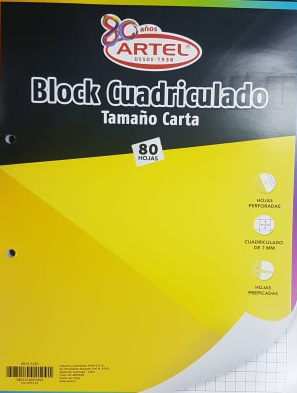 Cuaderno cuadriculado